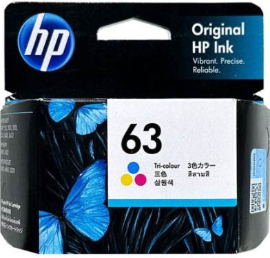 HP63 F6U61AA
컬러 정품잉크