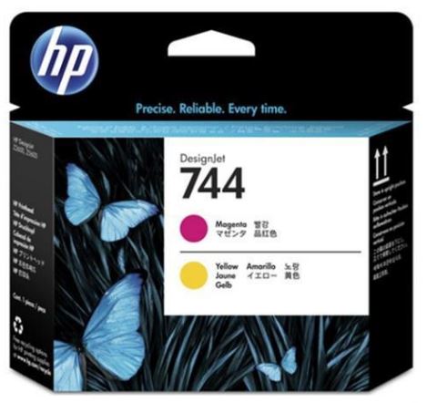 HP744 F9J87A
빨강+노랑 정품헤드