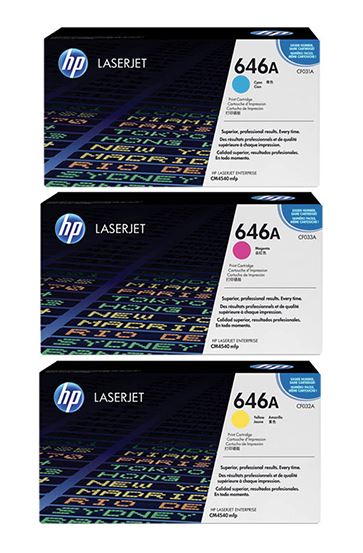 HP CF031A 파랑     CF032A 노랑     CF033A 빨강