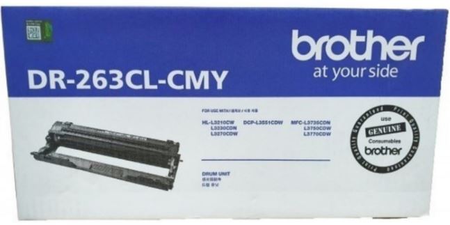 브라더 DR-263CL
CMY 컬러 정품드럼