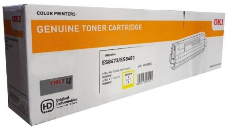 OKI ES8483
45862833 노랑 정품토너