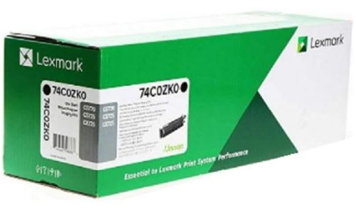 렉스마크 74C0ZK0검정 정품드럼