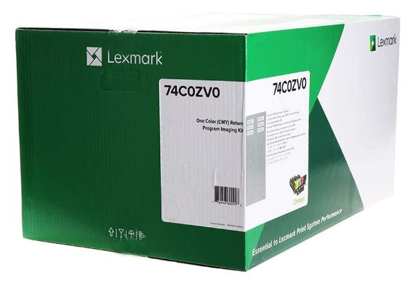 렉스마크 74C0ZV0컬러 정품드럼