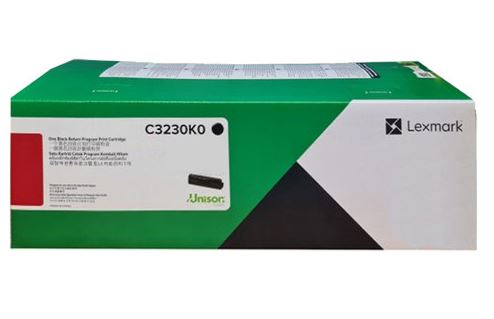 렉스마크 C3230K0 검정 정품토너
