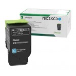 렉스마크 78C3XC0
파랑 정품토너