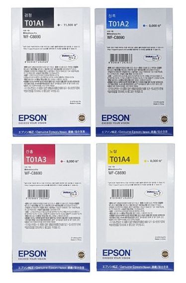 엡손 T01A1 검정 정품잉크