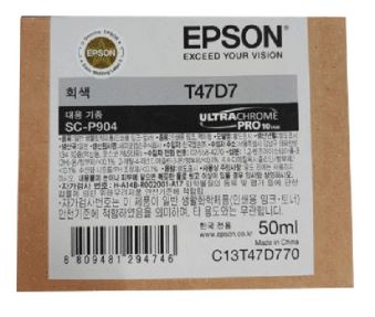 엡손 T47D7 회색 정품잉크