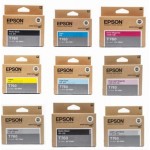 엡손 T7605 밝은파랑 정품잉크