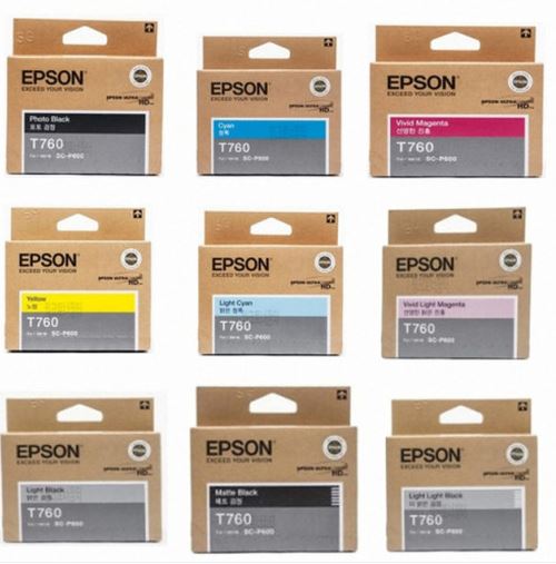 엡손 T7608 매트검정 정품잉크