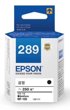 엡손 T289170 검정 정품잉크