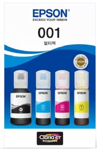 엡손 001 T03Y670
4색묶음 정품잉크