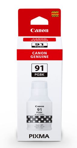 캐논 GI-91BK 검정 정품잉크