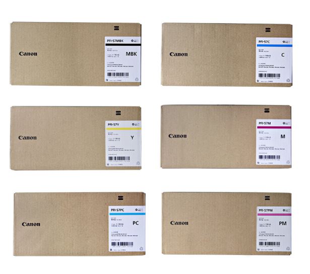 캐논 PFI-57MBK
매트검정 정품잉크