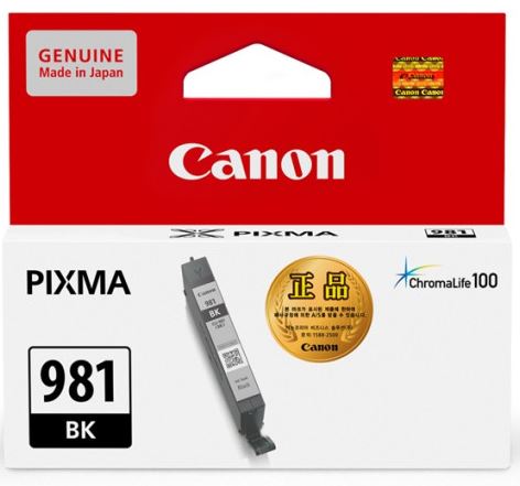 캐논 CLI-981BK
검정 정품잉크
보증스티커 미부착 20%차감
