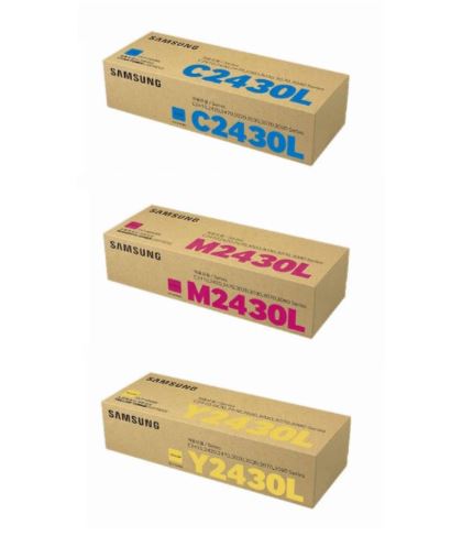 삼성 CLT-C2430L 파랑 정품토너
삼성 CLT-M2430L 빨강 정품토너
삼성 CLT-Y2430L 노랑 정품토너
B2B제품 20%차감