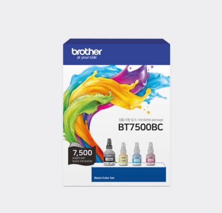 브라더 BT7500BC 정품잉크 세트